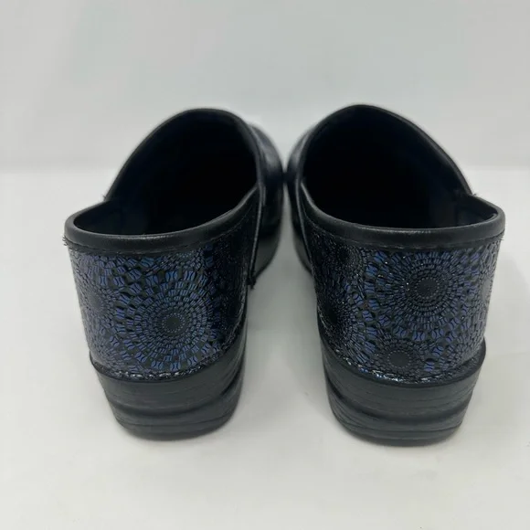 Dansko Professional Clogs Women's EUR 39 US 8.5 Blue Medallion - Picture 4 of 13